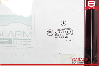 97-04 Mercedes R170 SLK230 SLK320 Rear Right Side Quarter Window Glass OEM
