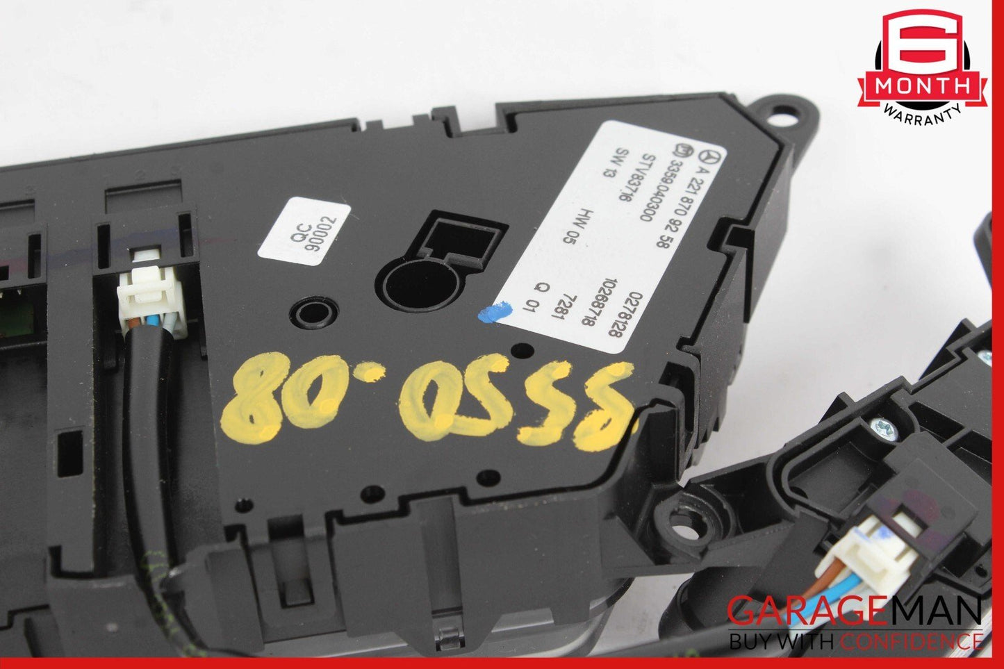 07-14 Mercedes W221 S550 CL550 Front Left Driver Seat Control Memory Switch OEM