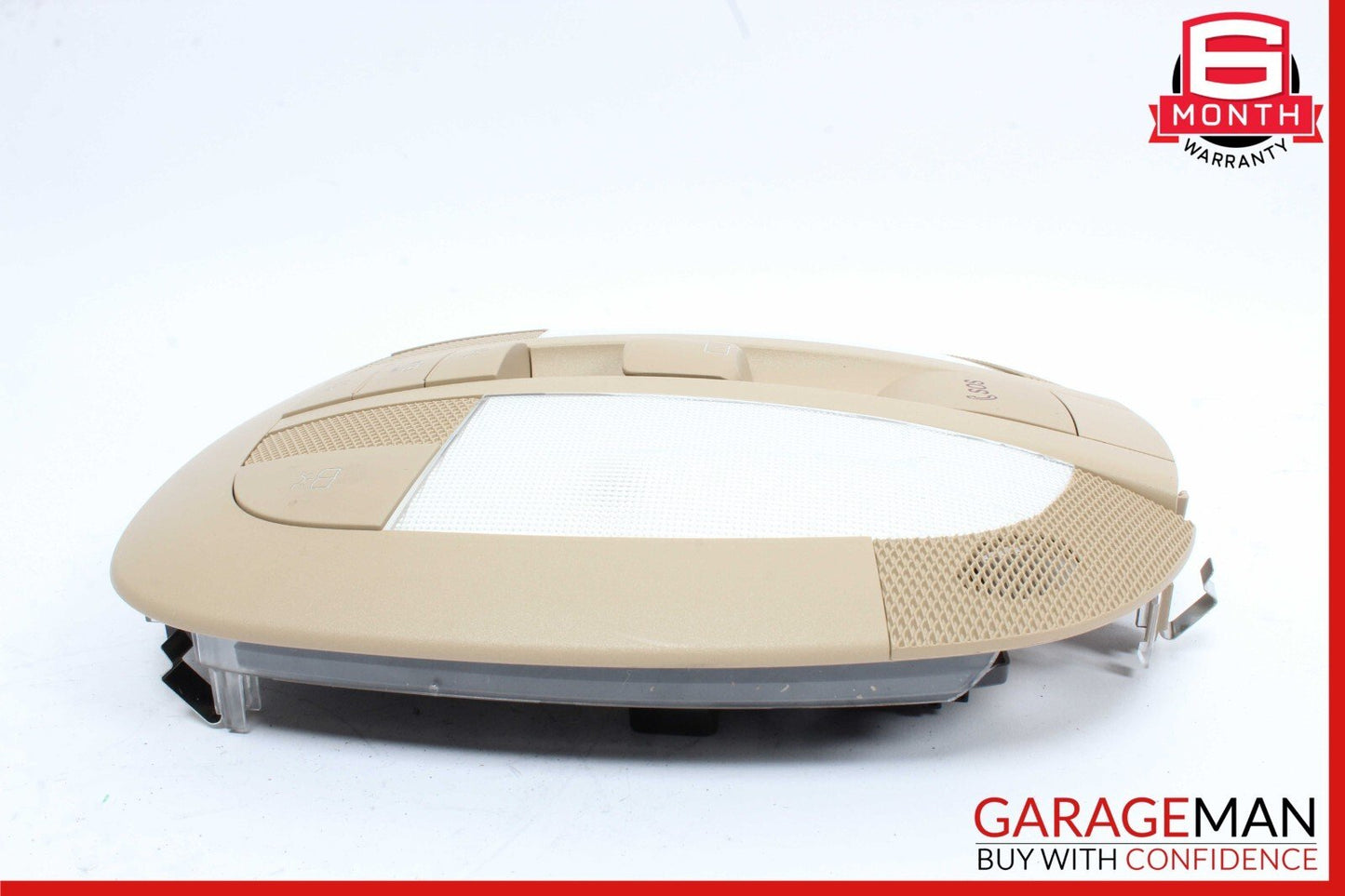 06-13 Mercedes X164 GL450 R500 R63 AMG Front Top Overhead Dome Light Lamp Brown