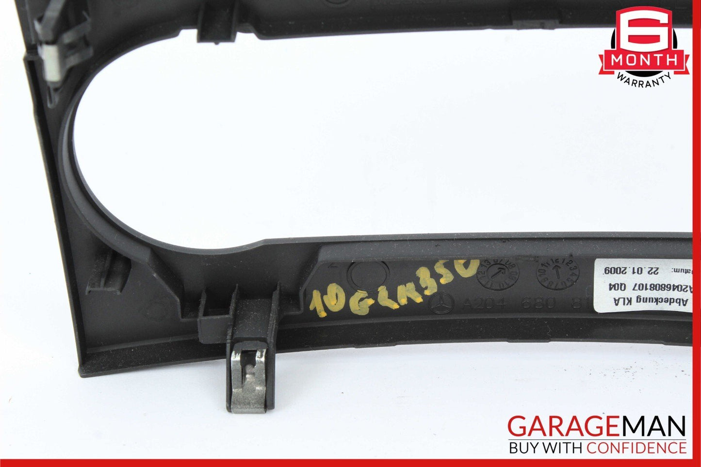 10-12 Mercedes X204 GLK350 Dash AC A/C Climate Control Switch Trim Bezel OEM