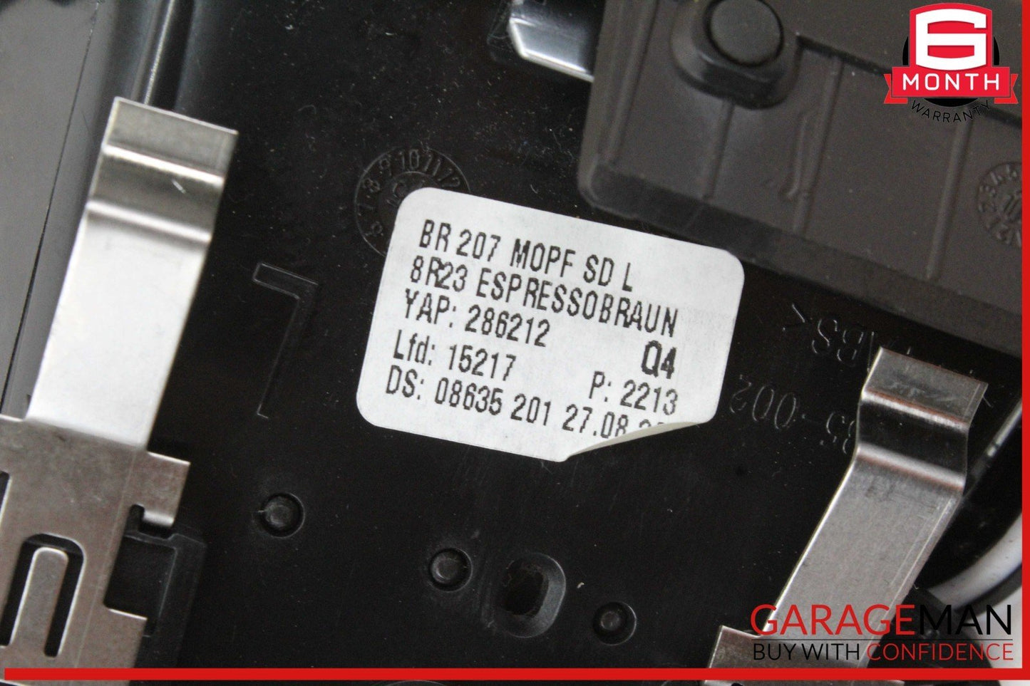 14-17 Mercedes W207 E400 E550 Left Driver Side Dashboard AC A/C Air Vent OEM
