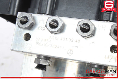 15-18 Mercedes W212 E400 CLS550 ABS Anti Lock Pump Brake Module 2124310348 OEM