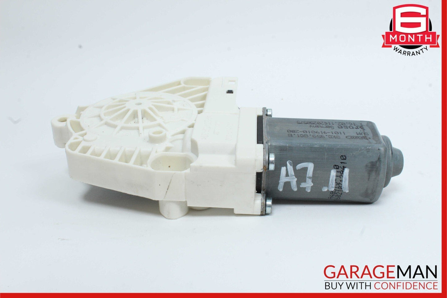12-18 Audi A7 Front Left Driver Side Door Window Regulator Motor Unit OEM