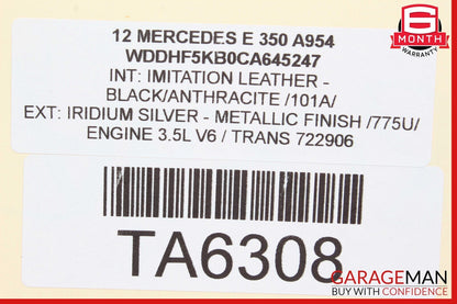 08-18 Mercedes E350 W212 Driver Side Door Control Module 2129004202