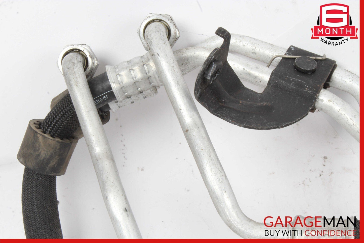 17-21 Alfa Romeo Giulia 2.0L A/C AC Air Conditioning Compressor Hose Lines OEM