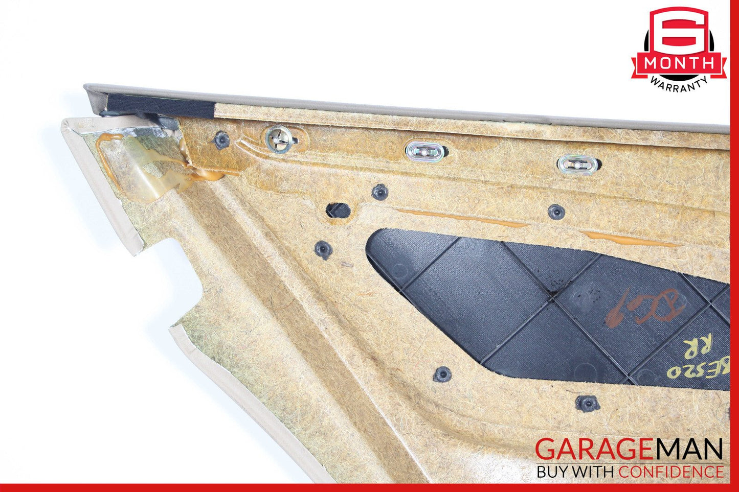 96-03 Mercedes W210 E320 Rear Right Passenger Side Interior Door Panel Trim OEM