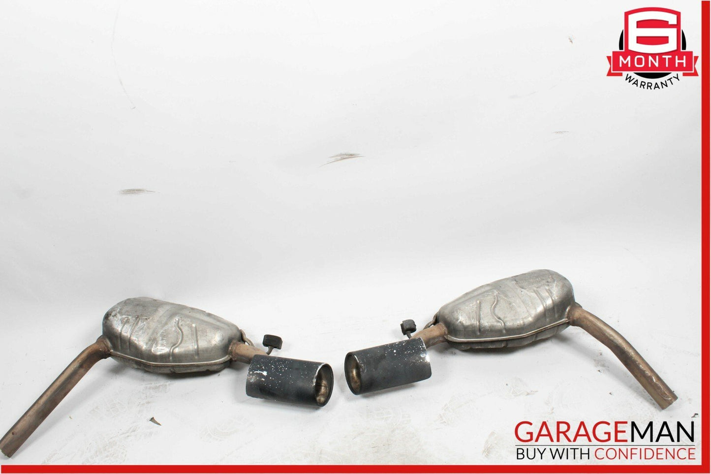 06-08 Mercedes W219 CLS500 CLS550 AMG Rear Right & Left Exhaust Muffler Mufflers