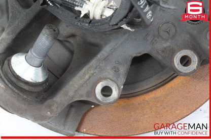 06-12 Mercedes X164 GL450 4MATIC Rear Left Side Spindle Knuckle w/ Rotor Disc
