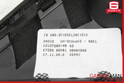 10-16 Mercedes W212 E63 AMG E250 Front Right Door Tweeter Speaker Panel Cover