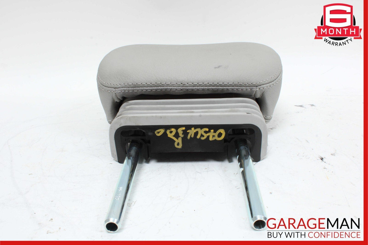 05-11 Mercedes R171 SLK300 Front Left / Right Side Seat Headrest Head Rest Gray