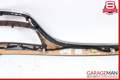 07-09 Mercedes W221 S450 S550 Front Dashboard Dash Trim Panel Bezel Cover Wood