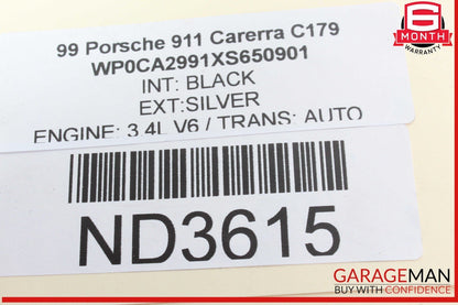 97-05 Porsche 911 Carrera Engine Oil Cooler Heat Exchanger Behr 99610702557 OEM