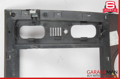 98-01 Mercedes W163 ML320 ML430 ML55 Center Console Trim Cover Panel Bezel Wood