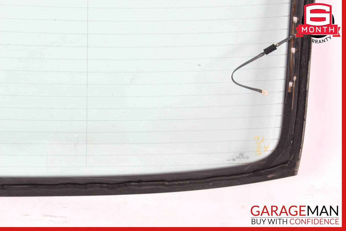 11-17 Audi A8 Rear Back Windshield Glass OEM