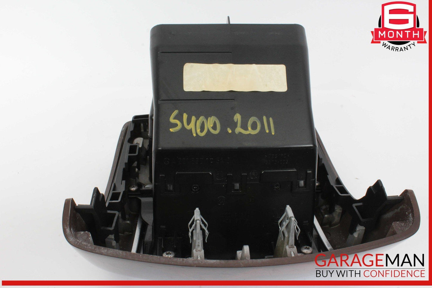 07-13 Mercedes W221 S550 S400 Rear Center Console AC A/C Air Vent Trim OEM