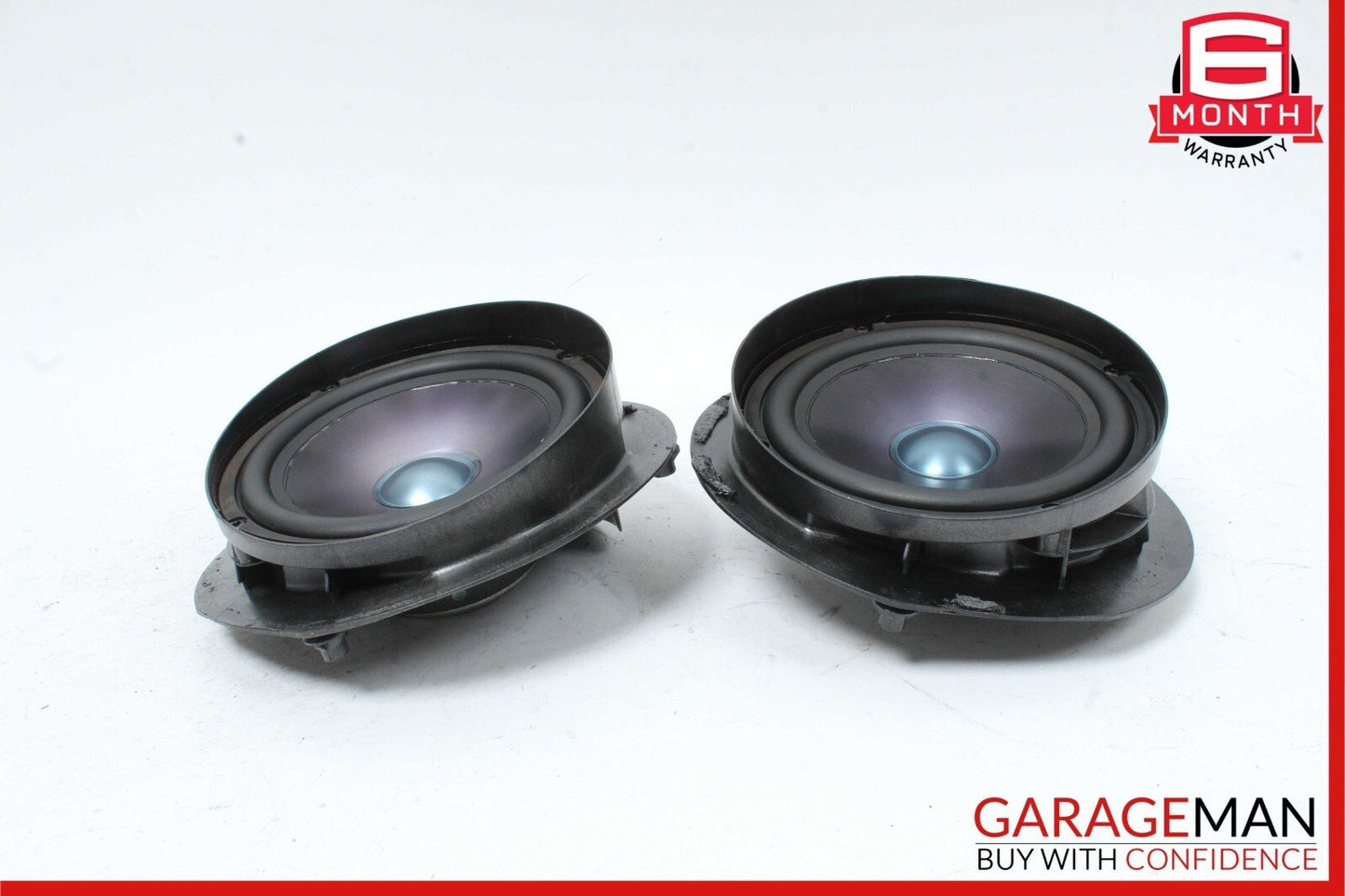 07-09 Mercedes W211 E350 Rear Left & Right Side Door Audio Sound Speakers Set