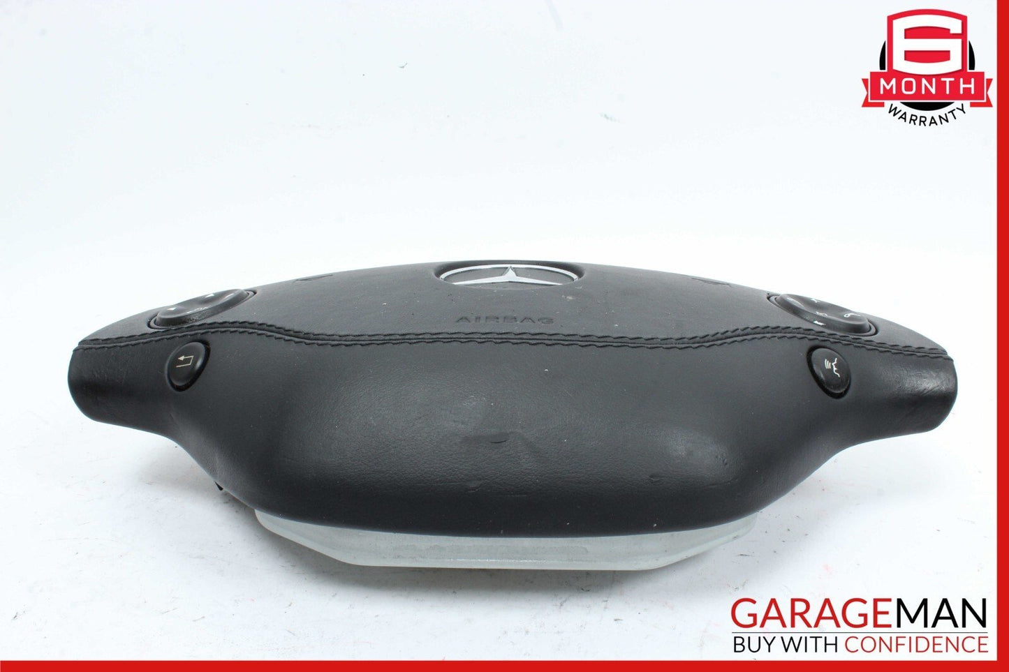 07-10 Mercedes W221 S550 CL500 CL550 Steering Wheel Airbag Air Bag Black OEM