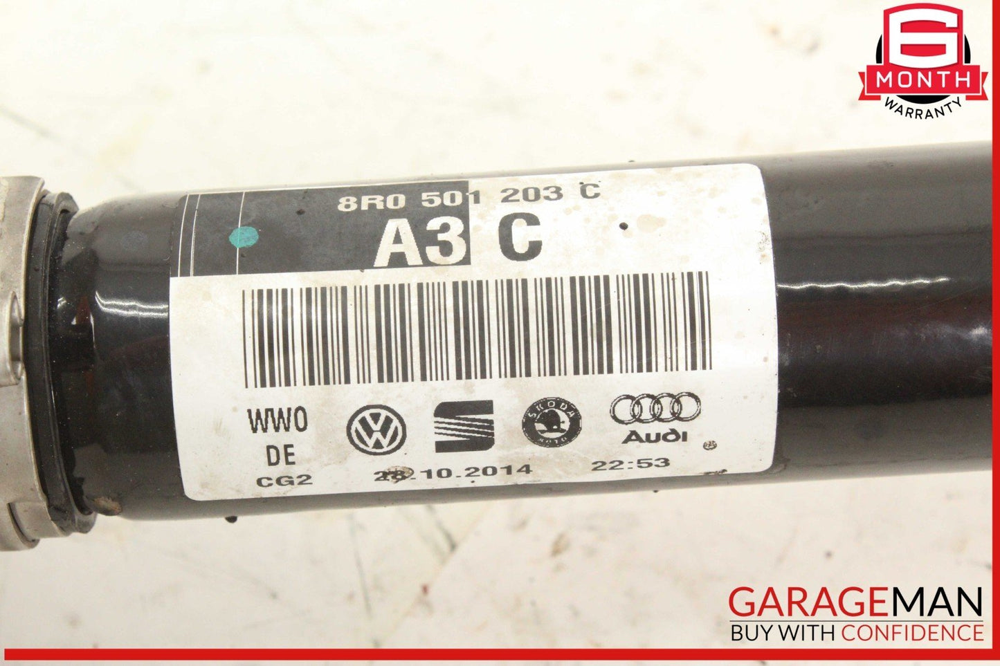 13-17 Audi Q5 SQ5 Rear Left or Rear Right Side CV Axle Shaft 8R0501203C OEM