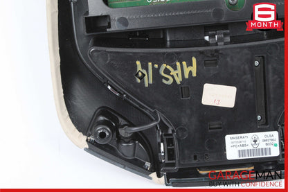 14-17 Maserati Ghibli Front Overhead Dome Light Lamp Switch Control Module OEM