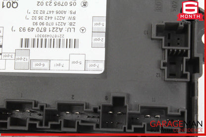 07-13 Mercedes W221 S550 S63 AMG Rear Left or Right Door Control Module Unit OEM