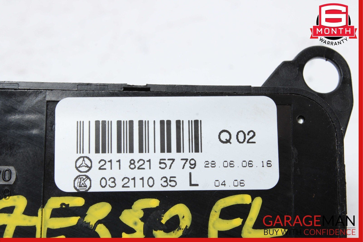 03-11 Mercedes W211 E350 CLS500 Front Left Seat Adjustment Control Switch OEM