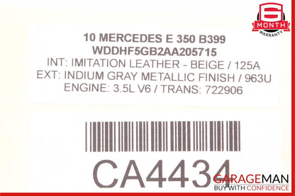 10-16 Mercedes W212 E350 Front Right / Left Side Lower Ball Joint OEM