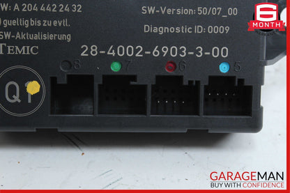 08-18 Mercedes W204 C300 C350 CLS500 Rear Left Side Door Control Module Unit