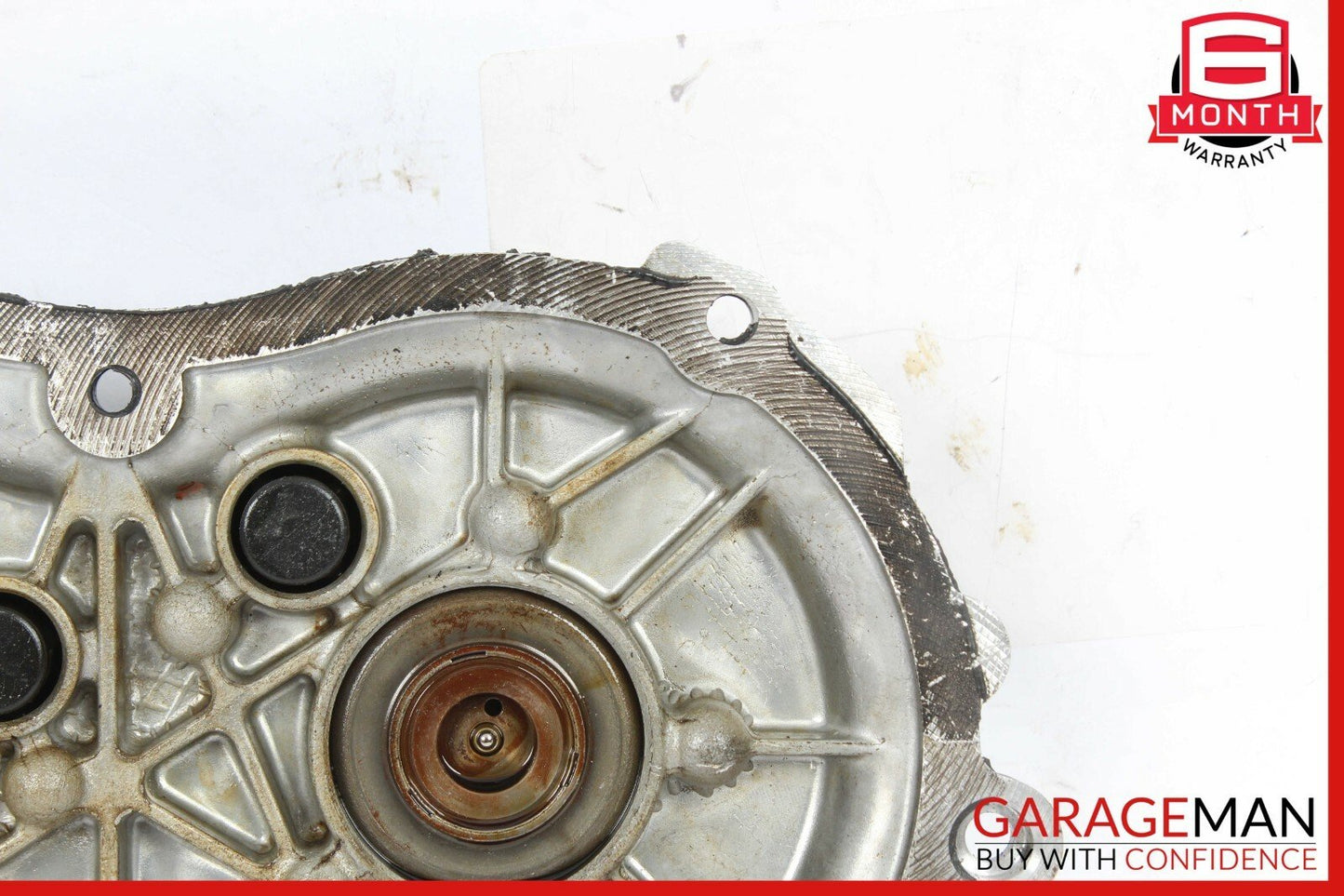 06-10 Mercedes W221 S550 CL550 Front Right Engine Timing Chain Cover Plate