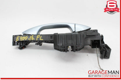 10-17 Mercedes W207 E400 Front Left Driver Side Exterior Door Handle Silver OEM