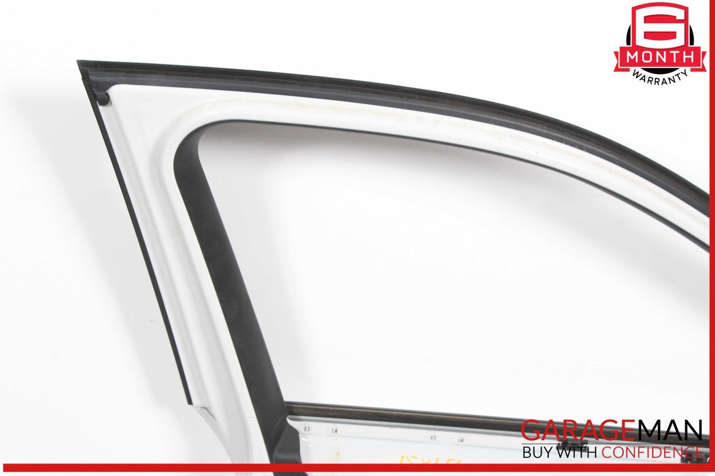 12-15 BMW X1 Front Left Driver Side Door Shell White OEM