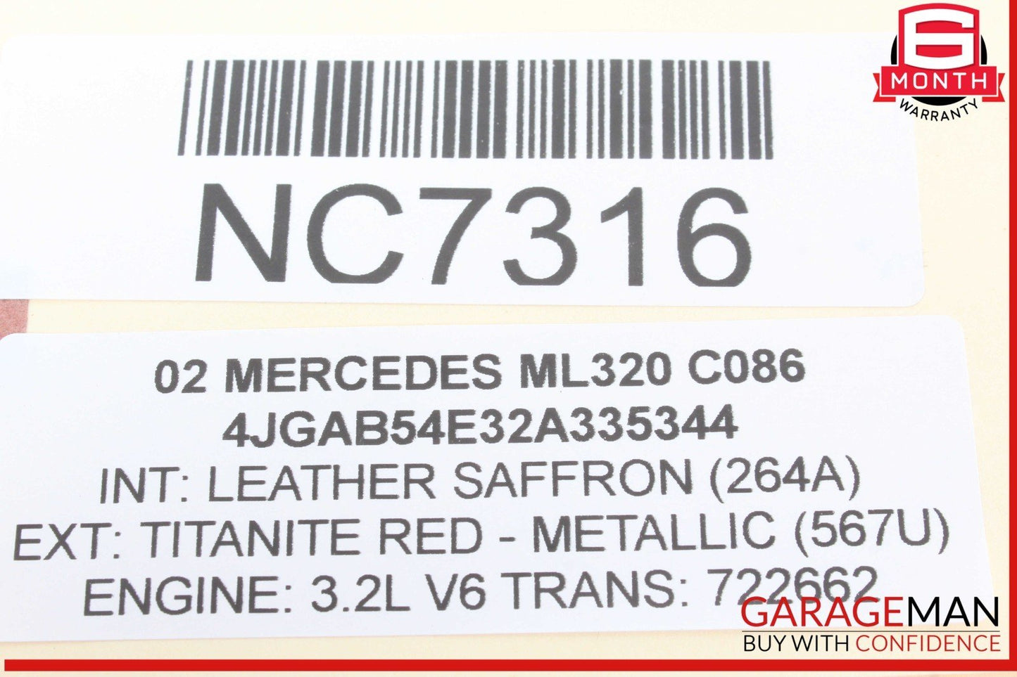 00-06 Mercedes W163 ML320 ML500 E55 AMG Voice Command Control Module Unit