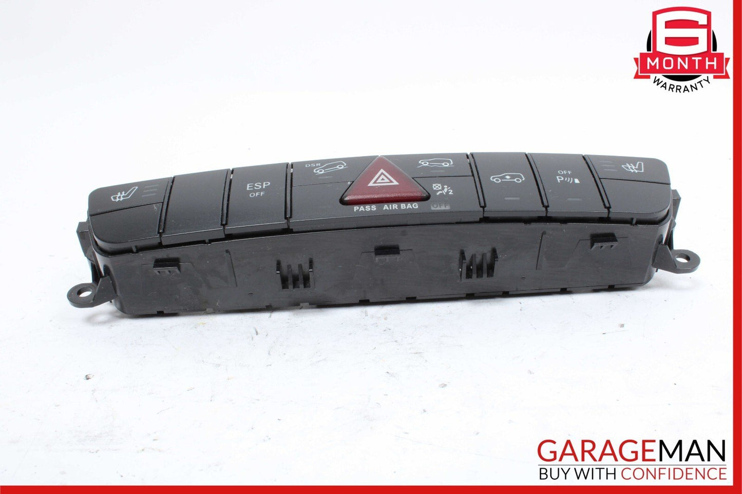 06-12 Mercedes X164 GL450 ML550 Hazard Control Switch Panel 1648709210 OEM