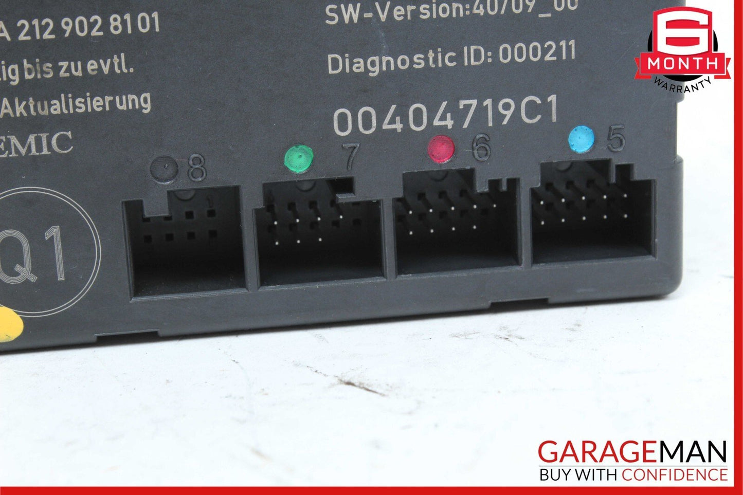 08-18 Mercedes W204 C300 C350 Front Right Side Door Control Module Unit OEM