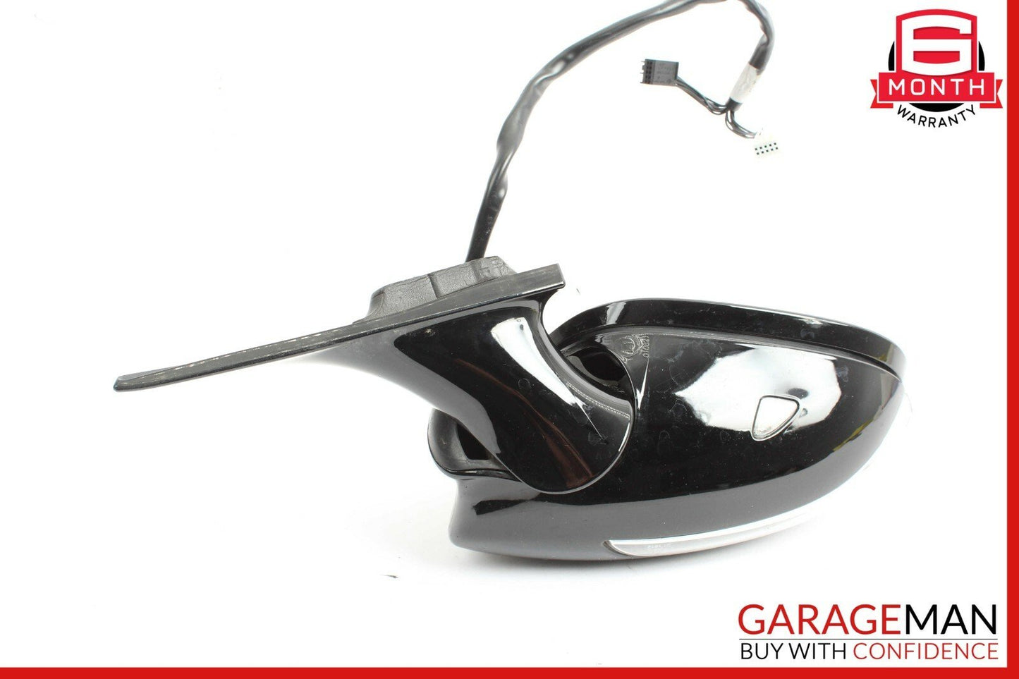 06-08 Mercedes W219 CLS55 AMG Front Right Side Mirror Door Rear View Black OEM