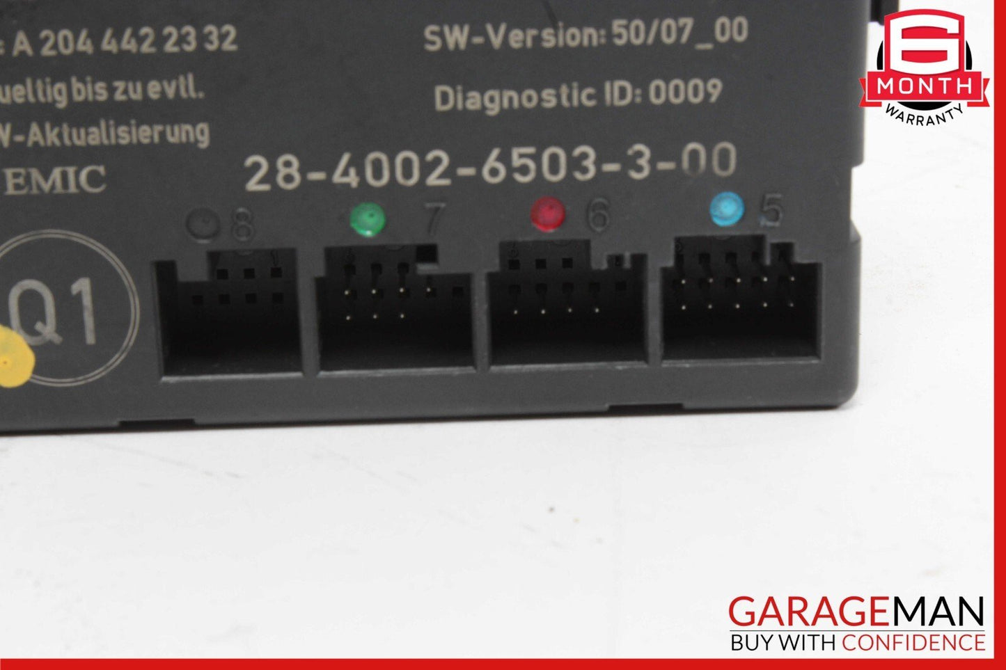 08-18 Mercedes W204 C300 C350 E400 E350 Front Left Side Door Control Module OEM