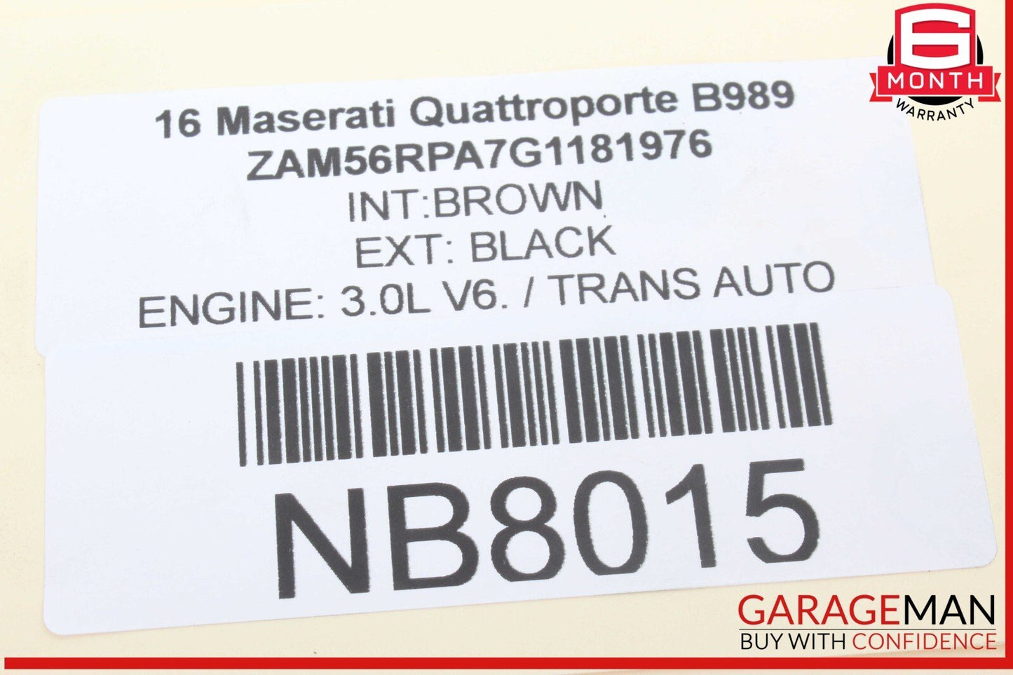 14-20 Maserati Quattroporte Rear Right Side Lower Suspension Control Arm