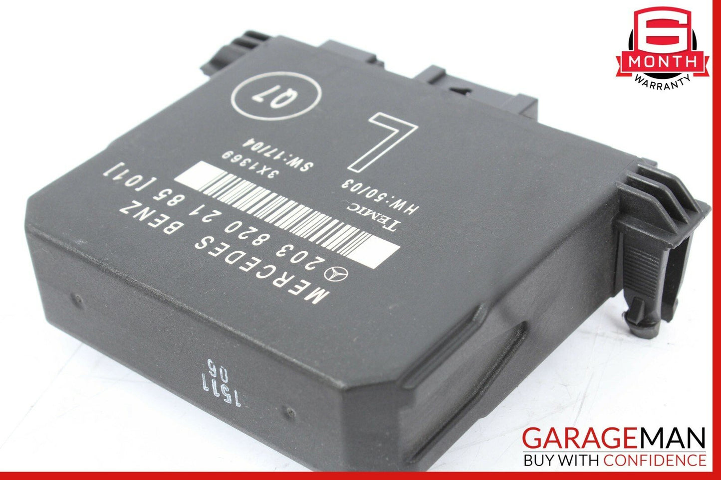 01-07 Mercedes W203 C230 C240 C320 Rear Left Door Control Module 2038202185 OEM