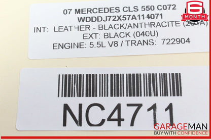 03-12 Mercedes W219 CLS550 SLK350 Seat Control Module Left Side OEM