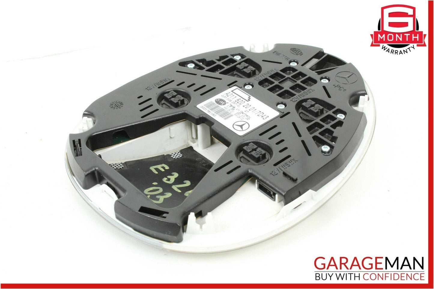 03-11 Mercedes W211 E320 CLS350 Rear Overhead Top Upper Dome Light Lamp Gray OEM