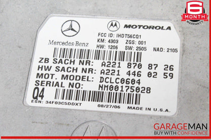 Mercedes W221 S550 Voice Communication Control Module 2218708726 OEM