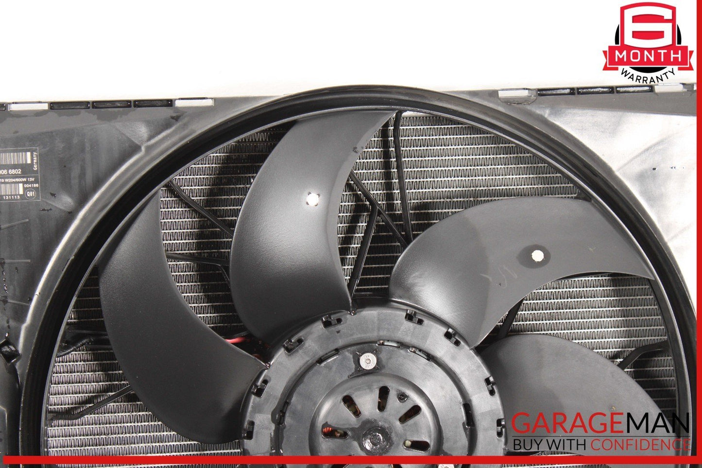 14-16 Mercedes W212 E250 Engine Motor Cooling Radiator A/C AC Condenser Assembly