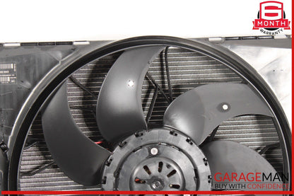 14-16 Mercedes W212 E250 Engine Motor Cooling Radiator A/C AC Condenser Assembly
