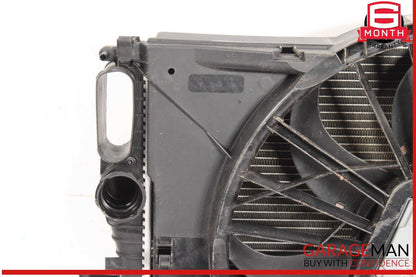 03-09 Mercedes W211 E320 Engine Motor Cooling Fan Radiator A/C Condenser Assy