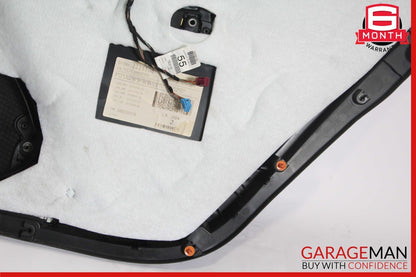 13-16 Mercedes X166 GL450 Rear Left Side Interior Door Panel Cover Trim Assy
