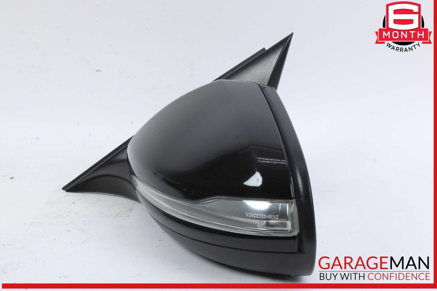 15-16 Mercedes W205 C300 Front Left Side Door Rear View Mirror w/ Blind Spot