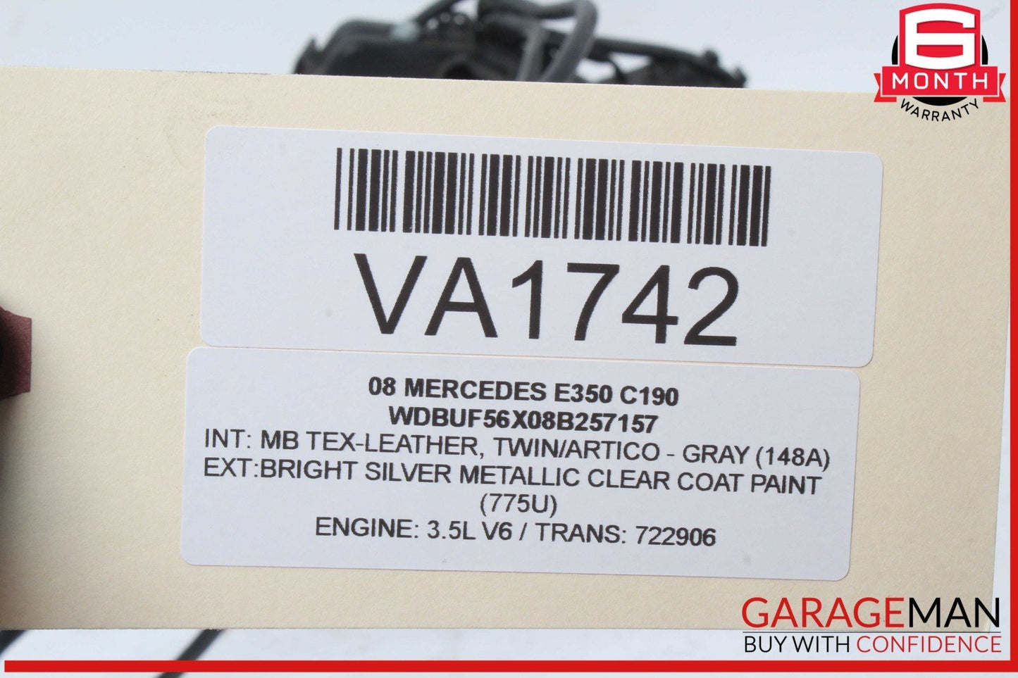 03-09 Mercedes W211 E350 E550 Rear Left Driver Side Door Lock Latch Actuator OEM