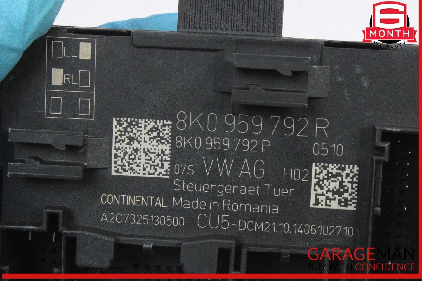 09-17 Audi Q5 SQ5 Front Right Passenger Side Door Control Module Unit OEM