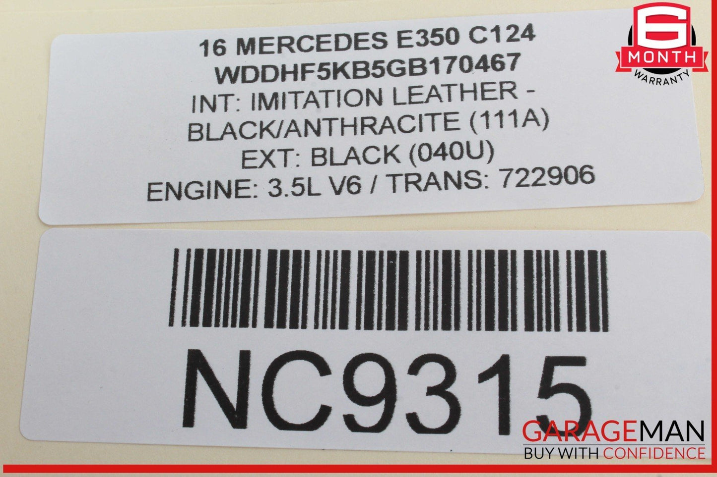 08-20 Mercedes W212 E350 E550 E400 Rear Left Side Door Lock Latch Actuator OEM