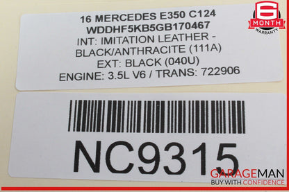 08-20 Mercedes W212 E350 E550 E400 Rear Left Side Door Lock Latch Actuator OEM