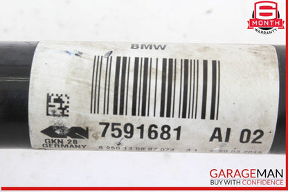 12-15 BMW X1 E84 Front Left Driver Side CV Axle Shaft 7591681 OEM